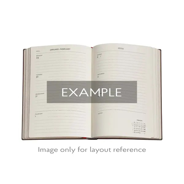 Paperblanks 2026 Ultra Horizontal Weekly 12-Month Planner