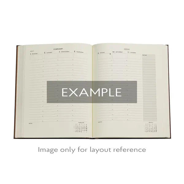 Paperblanks 2026 Ultra Vertical Weekly 12-Month Planner