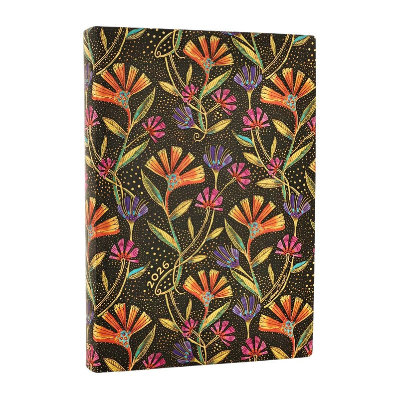 Paperblanks 2026 Flexi Midi Horizontal Day-at-a-Time 12-Month Planner
