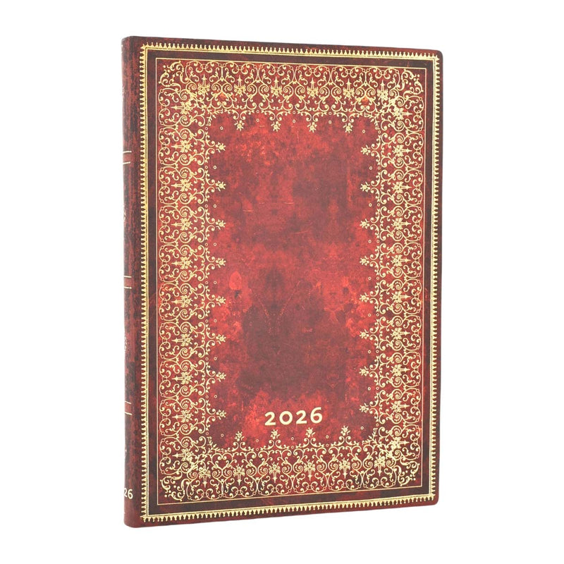Paperblanks 2026 Flexi Midi Horizontal Weekly 12-Month Planner
