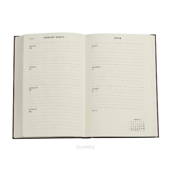 Paperblanks 2024 Maxi Horizontal Weekly 12-Month Planner