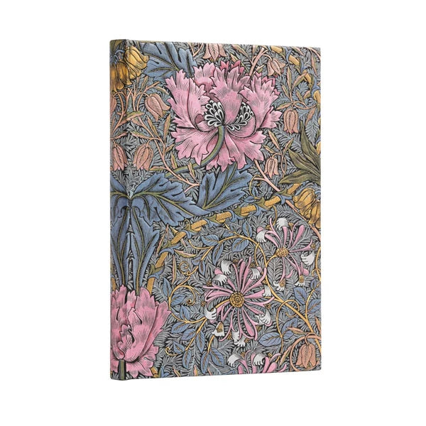 Paperblanks William Morris Morris Pink Honey Suckle Midi Journal