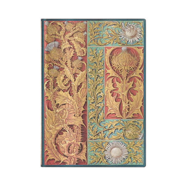 Paperblanks Vox Botanica Wild Thistle Midi Flexi Journal