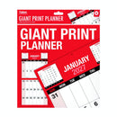Tallon 2027 Month to View Giant Wall Planner Office Calendar