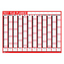 Tallon 2027 Year Wall Planner A1 Large Unmounted 84cm x 60cm Home Office Work Calendar