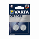 Varta CR2025 Lithium Coin Cell Battery (Pack of 2)