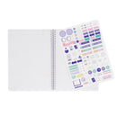 Legami Lined Spiral A4 Notebook with Stickers - Maxi