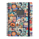 Legami Lined Spiral A4 Notebook with Stickers - Maxi