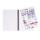 Legami Lined Spiral A4 Notebook with Stickers - Maxi