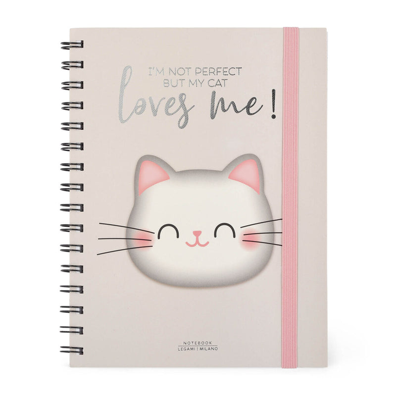 Legami A5 Lined Spiral Notebook