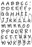 Card-io Clear Stamps A6 - Alphabet-1