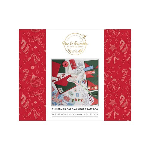 Christmas Cardmaking Kit - At home with Santa