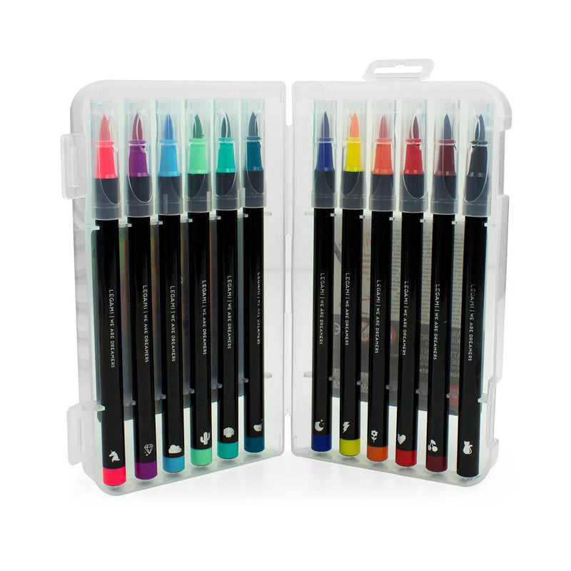 Legami Brush Markers (Set of 12)