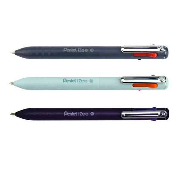 Pentel iZee BX470-A - Penna a sfera retrattile con clip in metallo Pentel iZee BX470-A - Penna a sfera retrattile con clip in metallo