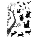 Card-io A6 Clear Stamp Set - Bit of a Breeze