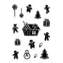 Card-io Collection Clear Stamps A7 - Gingerbreads