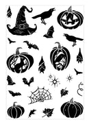 Card-io A6 Clear Stamp Set - Hat and Bat