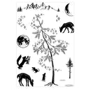 Card-io A6 Clear Stamp Set - Magical Moonlight