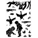 Card-io A6 Clear Stamp Set - Making a Splash