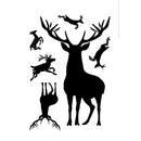 Card-io A7 Clear Stamp Set - Stateley Stag