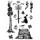 Card-io Combinations Clear Stamps A6 - Summer Trail