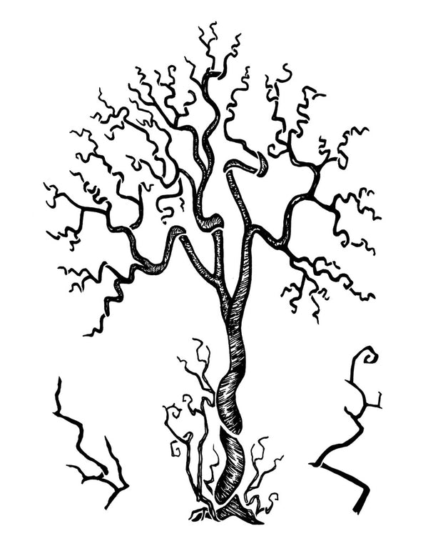Card-io A7 Clear Stamp Set - Twisted Rowan