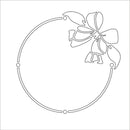 Card-io Majemask Stencil - Round Bow Frame