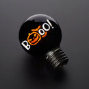 Legami Bulb Fiction XL Decorative Lightbulb-Shaped Table Lamp - Pumpkin Boo