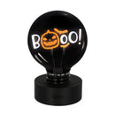 Legami Bulb Fiction XL Decorative Lightbulb-Shaped Table Lamp - Pumpkin Boo