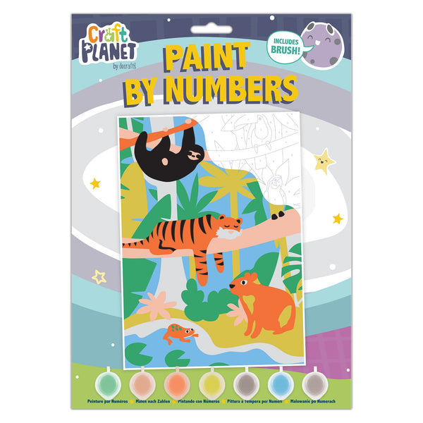 Craft Planet Paint By Numbers - Rainforest