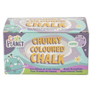 Craft Planet Chunky Coloured Chalk (Pack of 40)