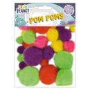 Craft Planet Pompoms (30pk)