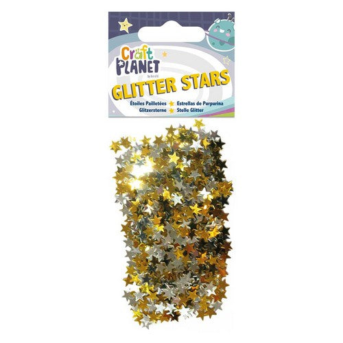 Craft Planet Glitter Stars (5g) - 6mm