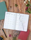 Letts Conscious Evergreen A5 Week to View Diary 2026 - Multilanguage