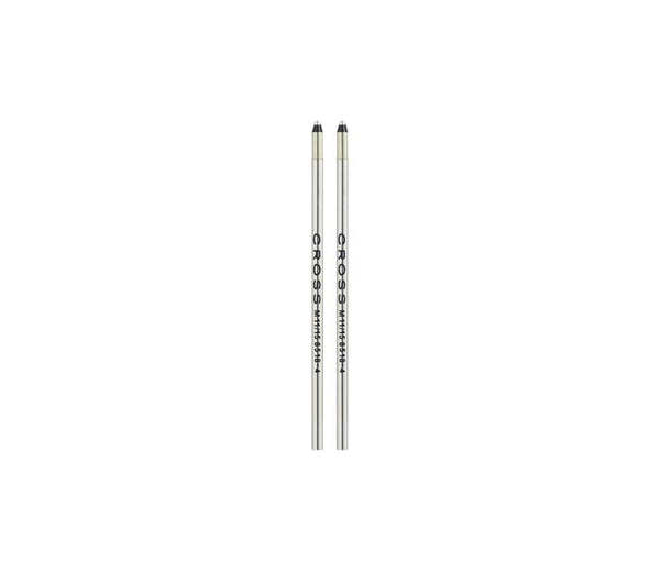 Cross Mini Ballpoint Pen Refill - Medium (Twin Pack)
