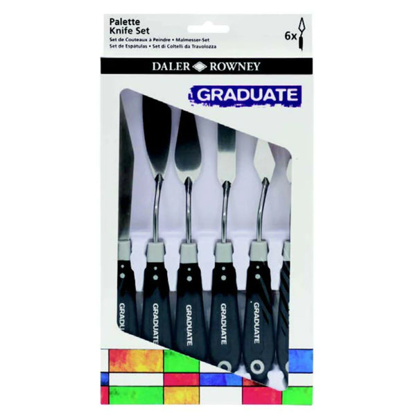 Daler-Rowney Graduate Palette Knife Set (Pack 6)