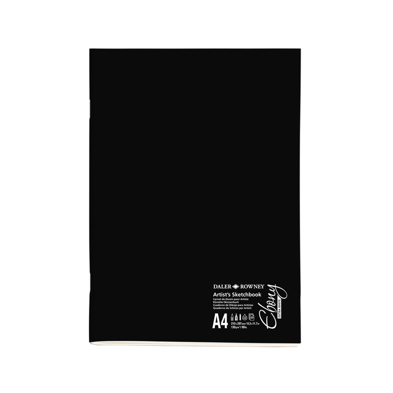 Daler-Rowney Ebony Extra White Softcover Artist's Sketchbook