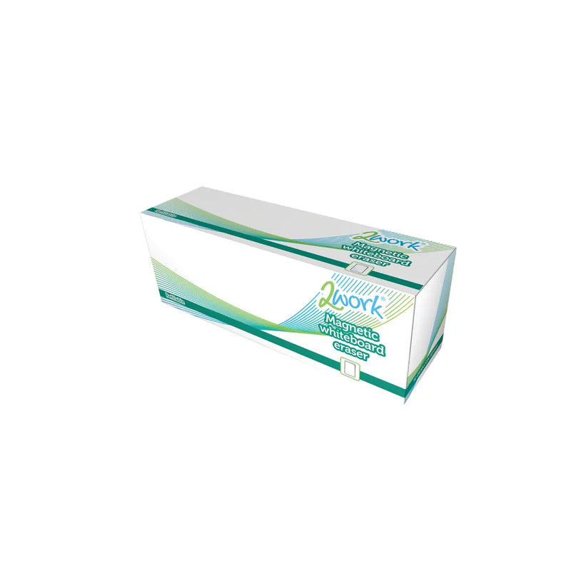2Work Magnetic Refillable Whiteboard Eraser