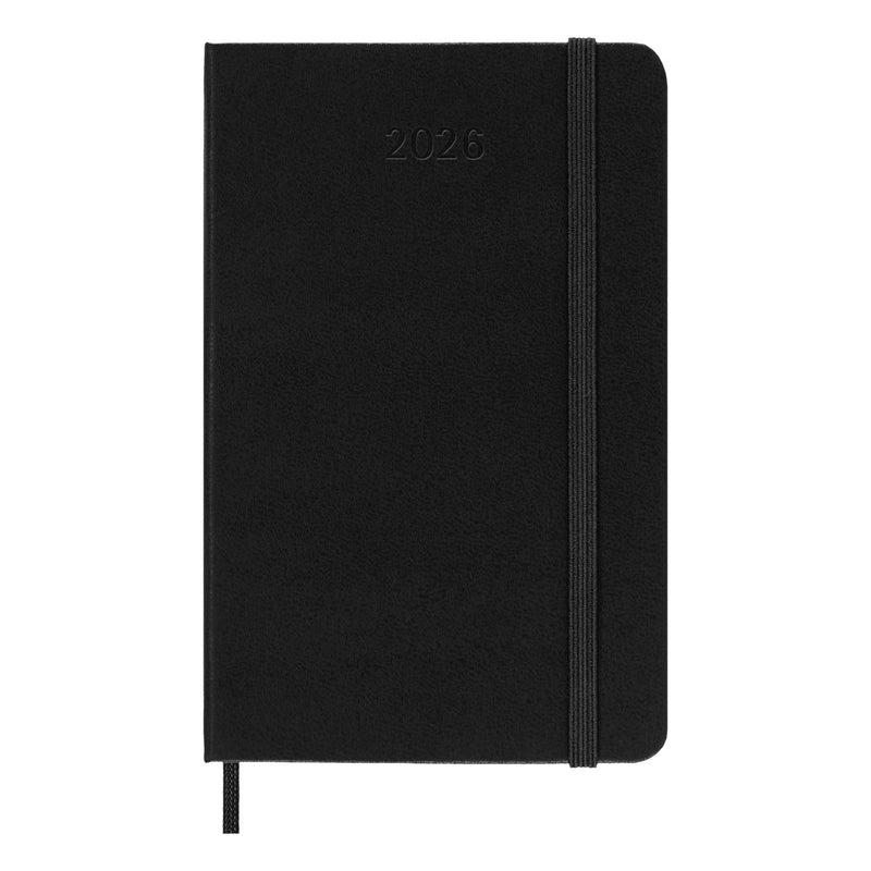 Moleskine Hardcover Weekly Horizontal Diary/Planner 12-Month 2026 - Pocket