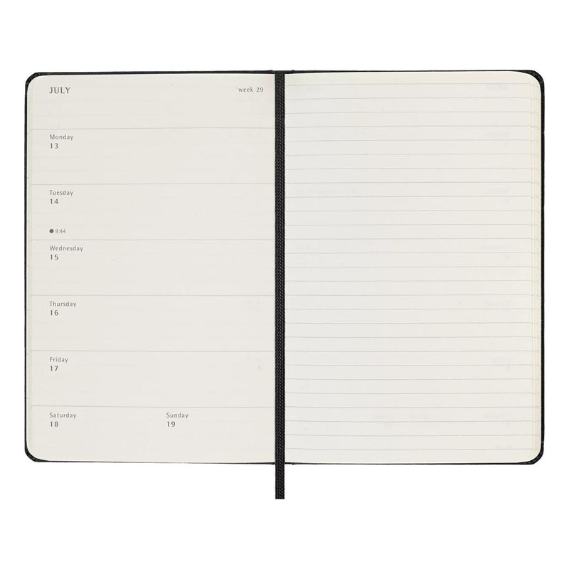 Moleskine Hardcover Weekly Notebook Diary/Planner 12-Month 2026 - Pocket