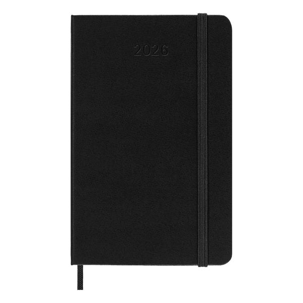 Moleskine Hardcover Weekly Notebook Diary/Planner 12-Month 2026 - Pocket