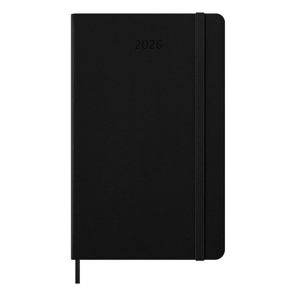 Moleskine Hardcover Weekly Notebook Diary/Planner 12-Month 2026 - Large