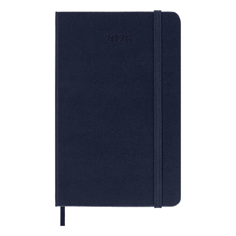 Moleskine Hardcover Daily 12-Month Classic Planner 2026 - Pocket