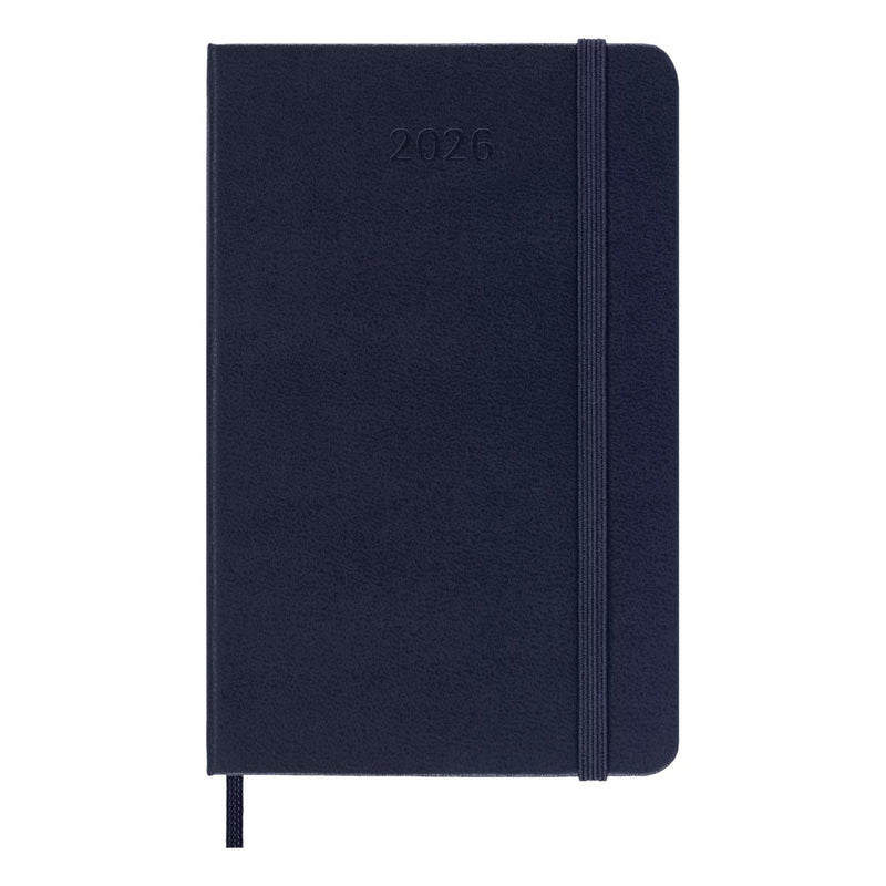 Moleskine Hardcover Weekly Notebook Diary/Planner 12-Month 2026 - Pocket