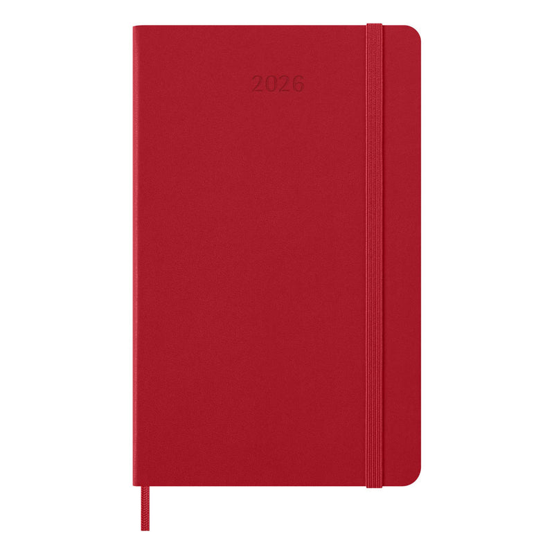 Moleskine Hardcover Daily 12-Month Classic Planner 2026 - Large