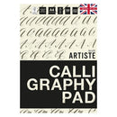 Docrafts Artiste A4 Calligraphy Practice Pad 90sm (50 Sheets)