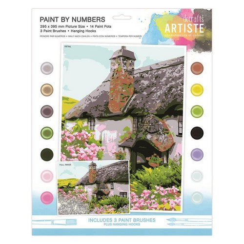 Docrafts Artiste Paint By Numbers - Cottage Core