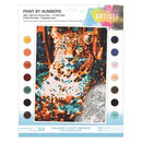 Docrafts Artiste Paint By Numbers -Resting Leopard