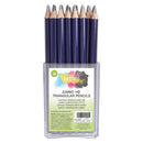 Docrafts Artiste Jumbo Triangular HB Pencil (Tub of 36)