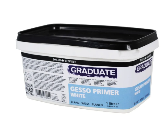 Daler-Rowney Graduate Gesso Primer - White (5 Litre)